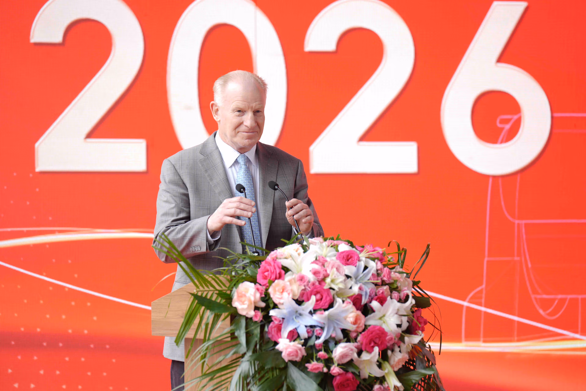 Dr. John R. Adler, CEO of ZAP Surgical and Emeritus Professor of Neurosurgery and Radiation Oncology at Stanford University presenting at the ZAP-X Gyroscopic Radiosurgery grand opening event at Changchun Tumor Hospital in Jilin Province, China.